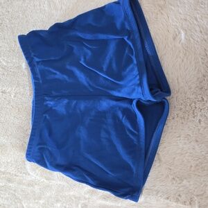 Vibrant Blue Women's Athletic Shorts